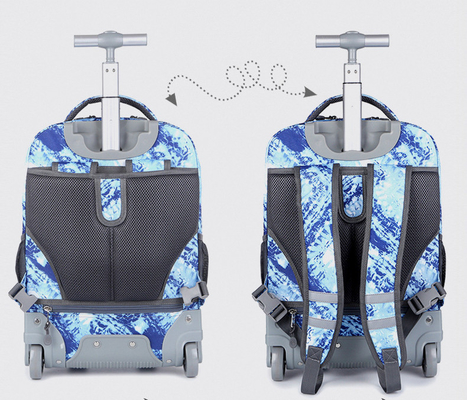 Unisex Junior High School Childrens Rolling Backpack Multifunctional For Students